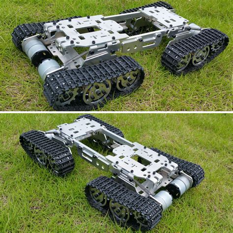 rc metal tank chassis|robot tank chassis kit.